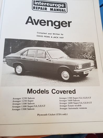 haynes work shop manual