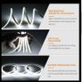 12V COB LED Strip Lights 5M, 6000K Daylight White High Density 480LEDs/M, CRI90+ 8mm Width, Flexible Cuttable, Dotless LED Tape Lights for Under Cabinet Kitchen Lighting (No Power Supply) Image 3