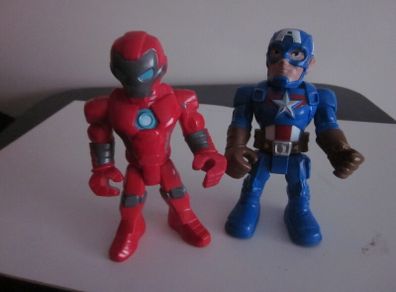 Playschool Heroes Marvel Iron Man /Captain America 2018