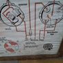 Vintage Garage Large Framed Automotive Image 3