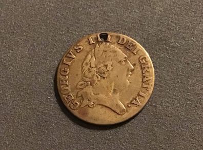 Great Britain 1701 Spade Half Guinea Token