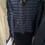 Zara navy lightweight down jacket Image 2