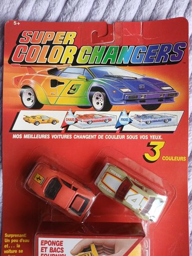 Ferrari Testarossa / Buick Le Sabre Matchbox Super Colour Changers