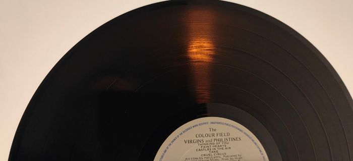 The Colourfield Translucent Irish Pressing Of Virgins and Philistines