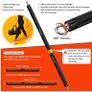Resistance band/barbell home gym Image 4