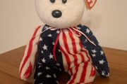 Rare Retired TY Beanie Baby with errors