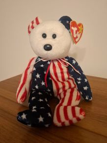 Rare Retired TY Beanie Baby with errors