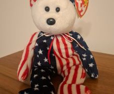 Rare Retired TY Beanie Baby with errors