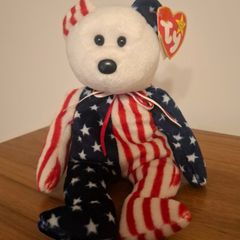 Rare Retired TY Beanie Baby with errors