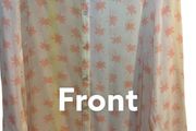 Long Sleeves Printed Blouse Size 16