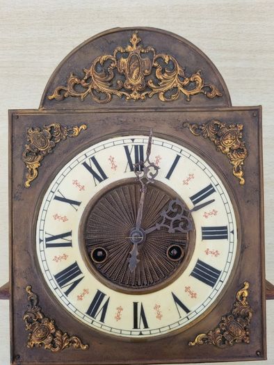German wall clock Gustav Becker