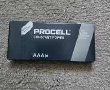10x procell AAA batteries