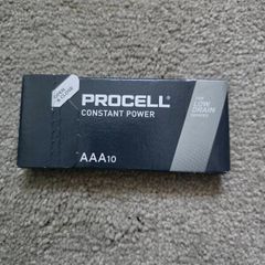 10x procell AAA batteries