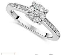 Stunning Silver Ring Set for sale