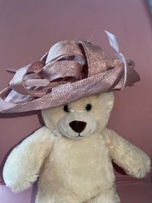 Phase Eight blush pink fascinator