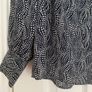 Dunnes Top Navy White Mix Image 2