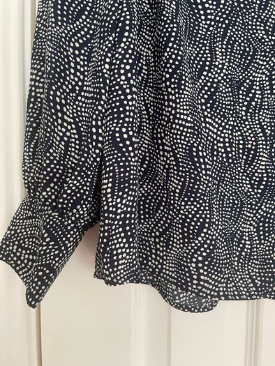 Dunnes Top Navy White Mix