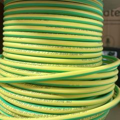 10 mm Earth Wire Green Yellow Cable LSF per Meter