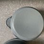 Le Creuset Cast Iron 3pc Pot Set Grey Vintage France Image 9