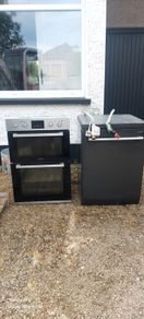 dishwasher and oven