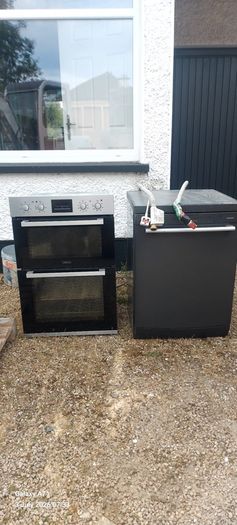 dishwasher and oven