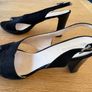 XSA Black Suede High Heels - Size 43 (UK 9) Image 7