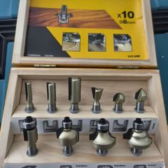 Router drill bits