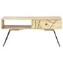 Coffee Table 95x50x42 cm Solid Mango Wood Image 4