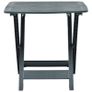 Folding Garden Table Green 79x72x70 cm Plastic Image 4