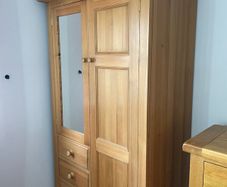 Solid Wooden Wardrobe