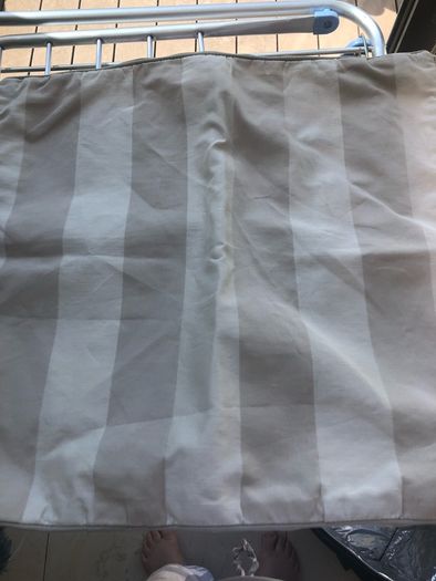 Two IKEA cushion covers