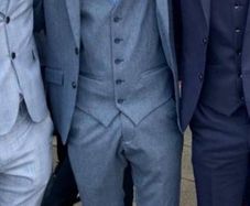 3 Piece Men's Blue Suit