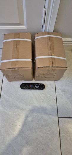 brand new 2x15kilo rubber coated dumbbell weight set
