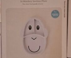 Matchstick White Monkey Section Plates