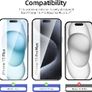 For Apple iPhone 15 Pro Max Tempered Glass / Screen Protector Image 2
