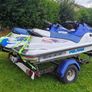 2 jet skis + trailer (free banana boat) Image 2