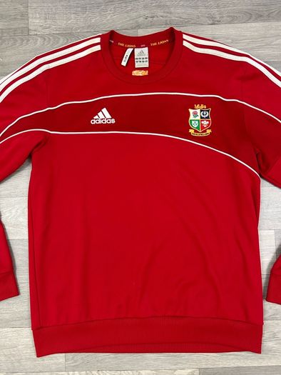 Vintage 2008 Adidas British & Irish Lions Rugby Sweatshirt Mens L/XL