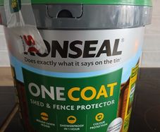 Ronseal shed and fence protector