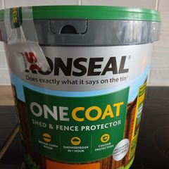 Ronseal shed and fence protector