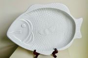 Large Portuguese Fish Platter Coastal Grandmother  Hamptons Style 43cm