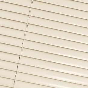 Cream wooden venetian blind