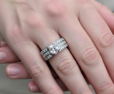 18ct Gold 1.3 Carat VSI Diamond Engagement Ring (8.45g)