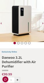 Dehumidifier Daewoo
