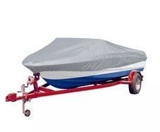 Boat Cover Grey Length 427-488 cm Width 173 cm