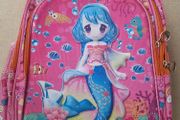 Childrens Bag Mermaid 3D Pink