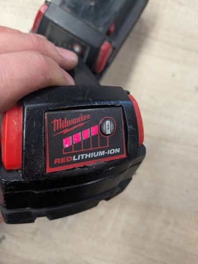 Milwaukee 5ah battery plus free one