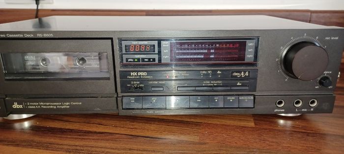 HIFI Technics SU-V460 Amplifier & RS-B605 Cassette Deck