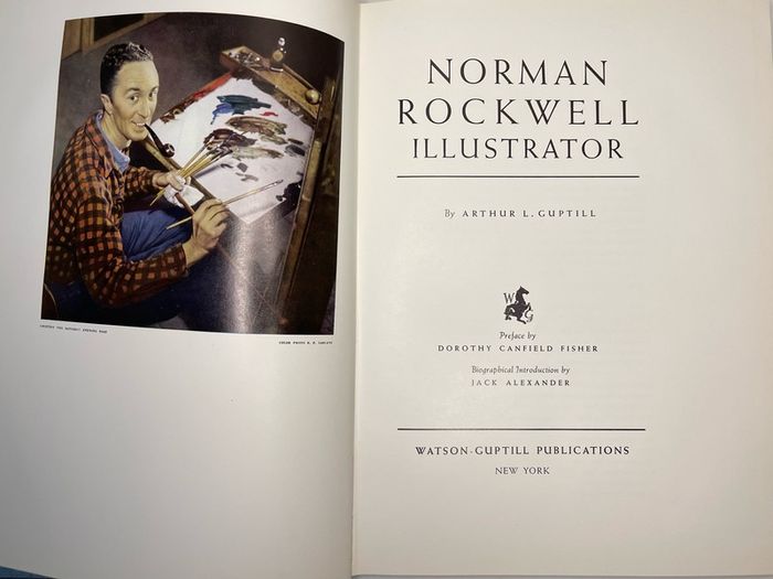 Norman Rockwell Illustrator Book by Arthur L. Guptill