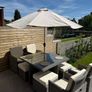 Versatile Rattan Outdoor Dining Set Image 3