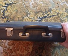 Vintage 1970s / 1980s Luxury Leather Look Cassette Tape Carrying Case